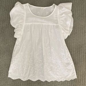 ☀️bundle 3/$16☀️ lightweight eyelet blouse ☀️3/$20